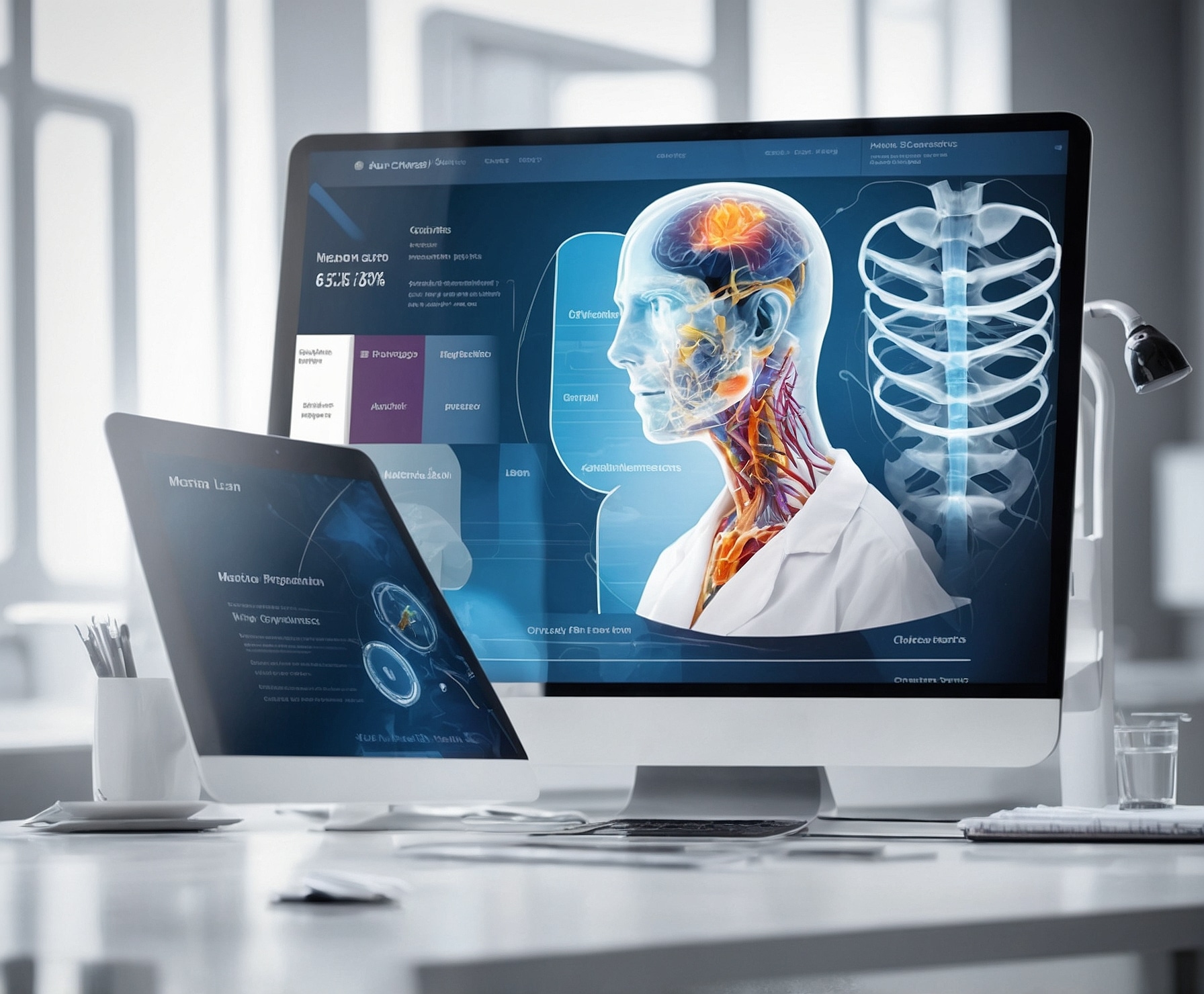 Diseño innovador y moderno para el sector salud.